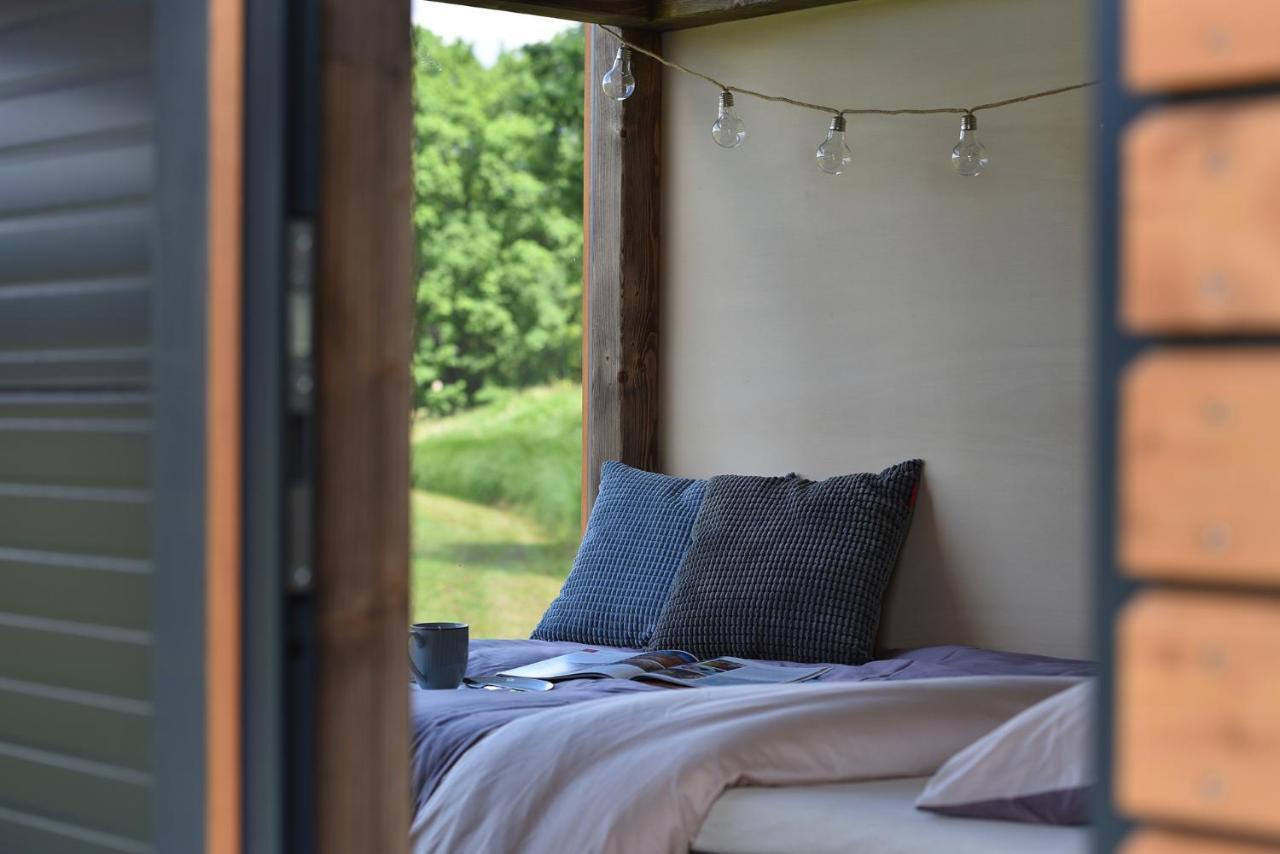 Glamping Hluboka Hotel Hluboká nad Vltavou Buitenkant foto